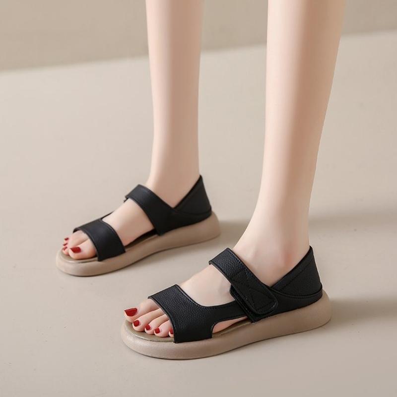 Fashion Versatile Woman Shoes 2026 Summer New Women's Thick Soled Sandals Comfort Non Slip Women Beach Shoes Sandalias De Mujer