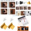 B0KB Secure Home Door Lock Upgrades Metal Defenders Against Unauthorized Entry Home Security Door Lock Metal Reinforcement