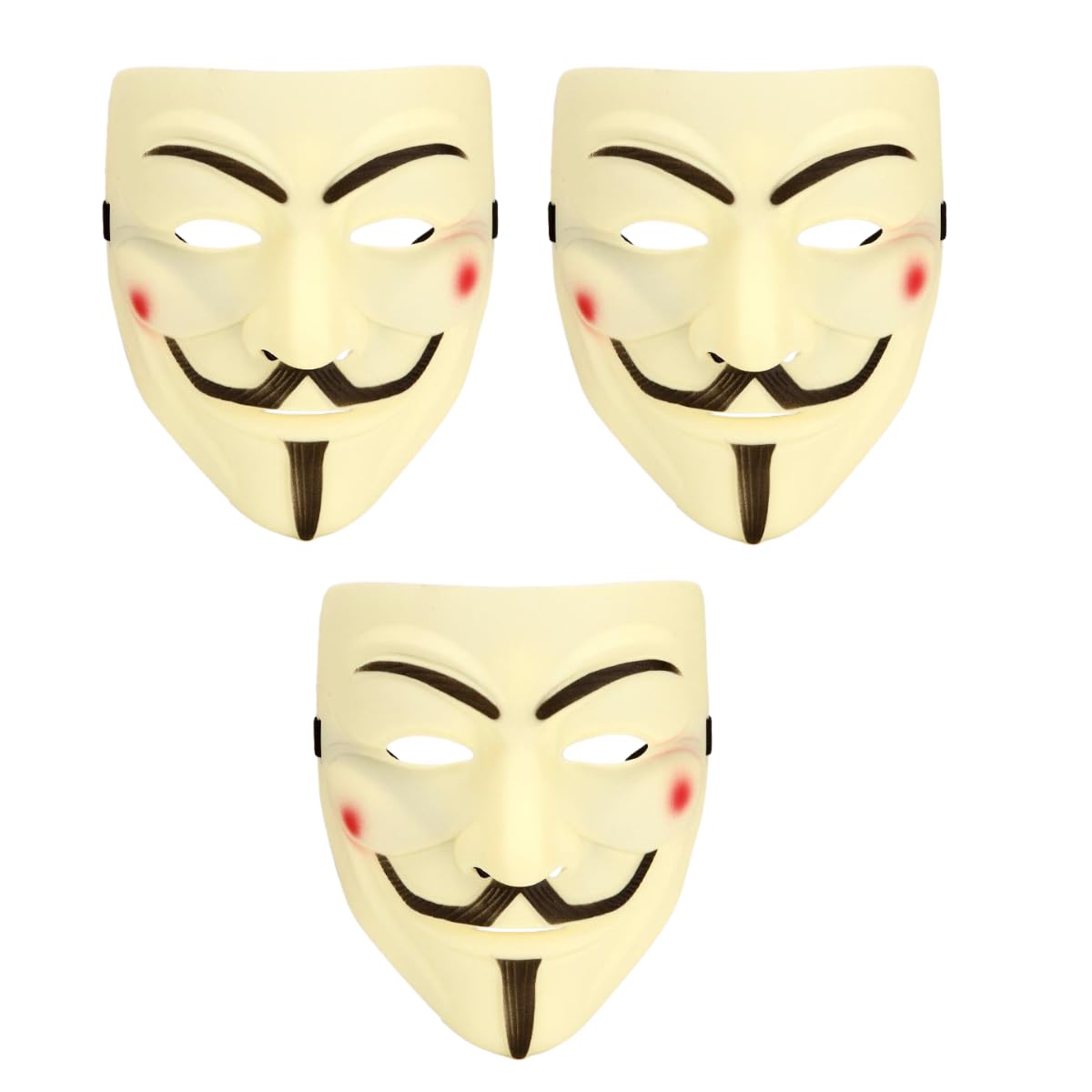 

Анонимный Маска Гая Фокса Костюм Аксессуар (Набор из 3 шт.)