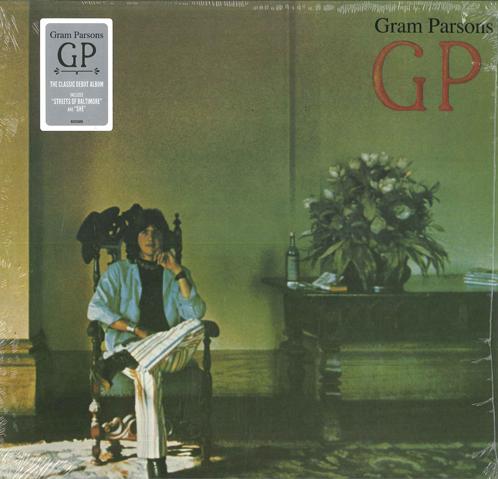 

LP Record GRAM PARSONS - GP 081227059531 Reprise Records 2014 UK, Europe Rock