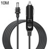 Use In Vehicles Outdoor Power Supply 5 Meters DC Car Charger Cord PVC Pure Copper Replaceable Fuse 18 AWG Material LED Interface
