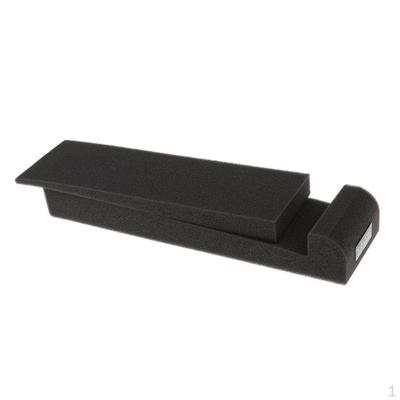 1 Paar Studio-Monitor-Lautsprecher Akustikschaumstoff Schwamm Panel Schwarz