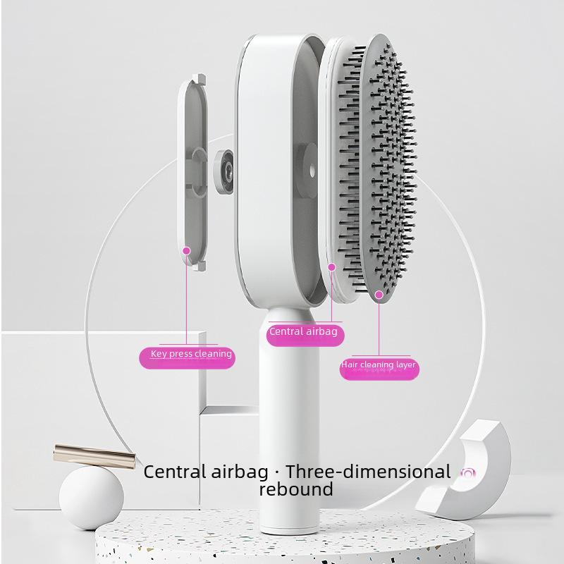 "Enhanced Air Cushion Massage Comb for Long Hair"