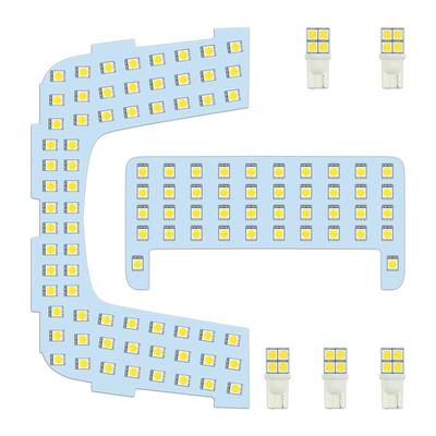 ZXREEK LED Room Lamp, Custom Design, Interior Light, Powerful Light, Car LED Bulb, 126-Light 3-Chip 5050, 7-Piece Set, Easy Installation
