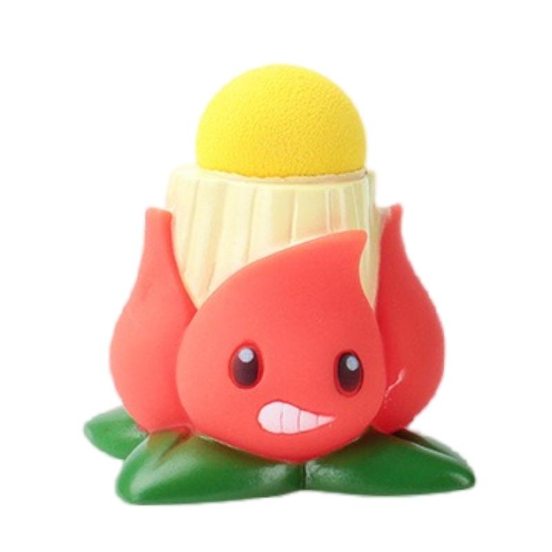 Plant Vs. Zombie Toy Olive Machine Gun With Pea Clip And Corn Shooter Accessories