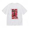 Women's T-Shirt Mens Womens Tees Top With Chess Queen and Whimsical Cat Graphic Unisex White Cotton Top