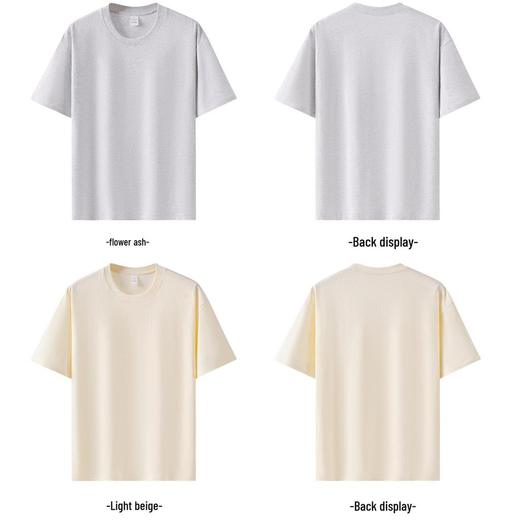 Summer 2026 Heavyweight Unisex Loose Fit Cotton T-Shirt