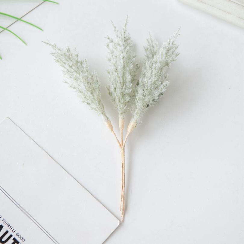5/10Pcs Artificial Plant Golden Silvery Branch Christmas Tree Wreath Homes Wedding Accessory High Quality Artistic Decoration