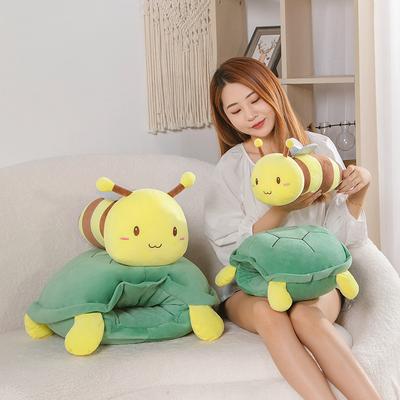 Creative Turtle Bee Doll Plush Toy Turtle Turned Bee Doll Doll Girlfriend Birthday Gift