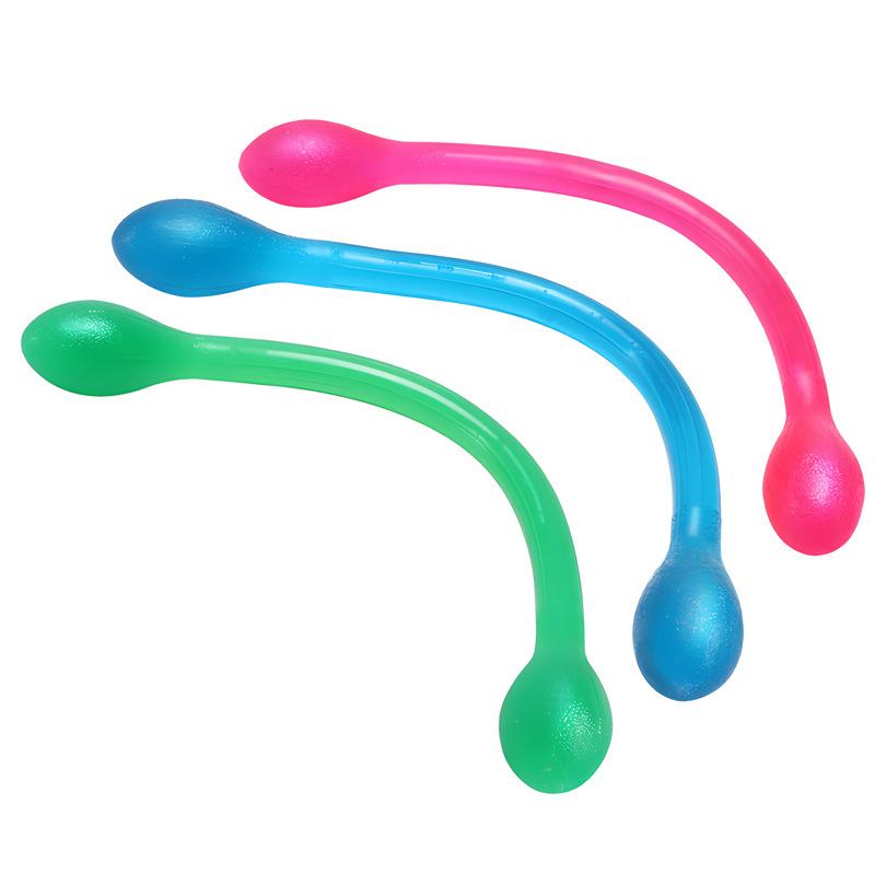 One Word Silicone Pull Rope Elasticity Multifunctional Adjustable Tensile Strength Chest Expander Stretch Strap Green