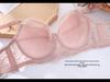 Ultra-Thin Lace Bra: Sexy, Large-Size, No Sponge, Gathered Fit