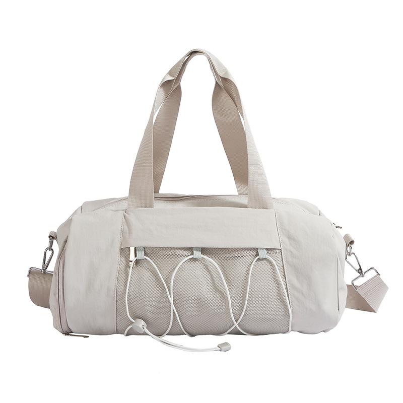 Women's oblique span bag, short-distance luggage bag, men's going out travel bag, high value, light, dry and wet separation explosion