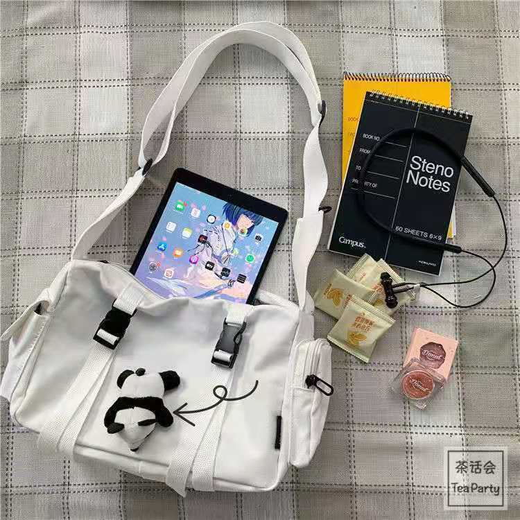 Bolsos Cruzados de Lona para Mujeres Jóvenes Hombres Moda Casual Bolsos de Mano de Gran Capacidad Bolsos de Hombro Color Sólido Bolso Mensajero para Damas