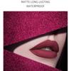 Matte Velvet Lip Glaze Natural Nude Lip Gloss Long Lasting Highly Pigmented Non-Stick Lip Stain Liquid Lipstick Lip Makeup for Daily Use
