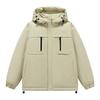 Men's Daily Short Cotton Jacket Casual Style Warm     Winter Coat