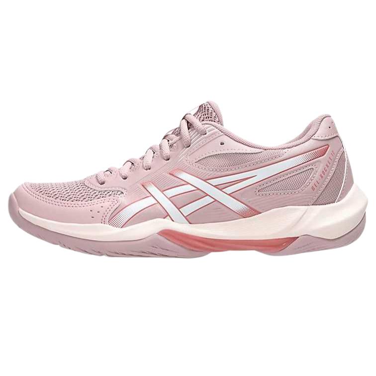 Asics Gel-Rocket 12 Lace-Up Round Toe Thick Sole Shock Absorbing Breathable Low-Top Volleyball Shoes Women sneaker 1072A119-700