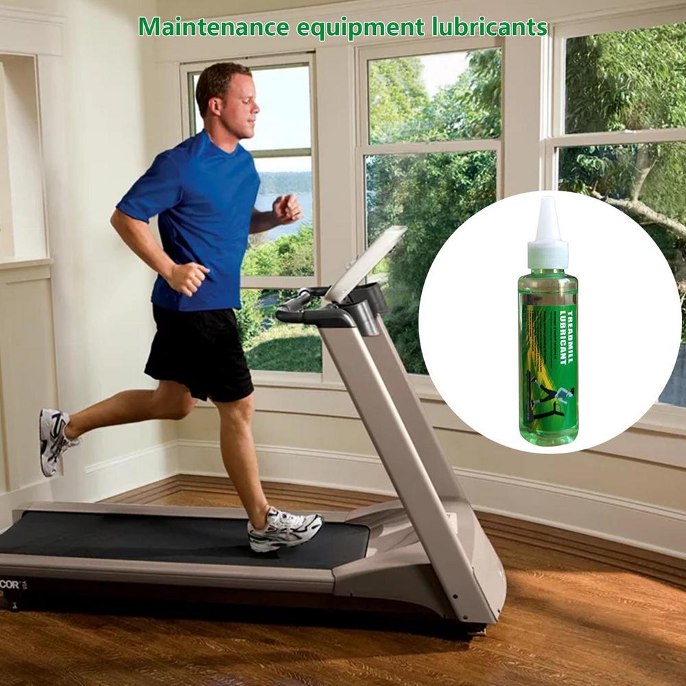 Lubrificante para Correia de Esteira 60ML Óleo de Silicone Redução de Ruído da Máquina de Corrida Ferramenta de Manutenção de Óleo para Esteira Acessórios para Esteira