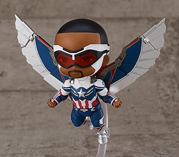 Nendoroid Marvel Falcon & Winter Soldier Captain America (Sam Wilson) DX Non-scale ABS&PVC Painted Fully Movable Figure G12480