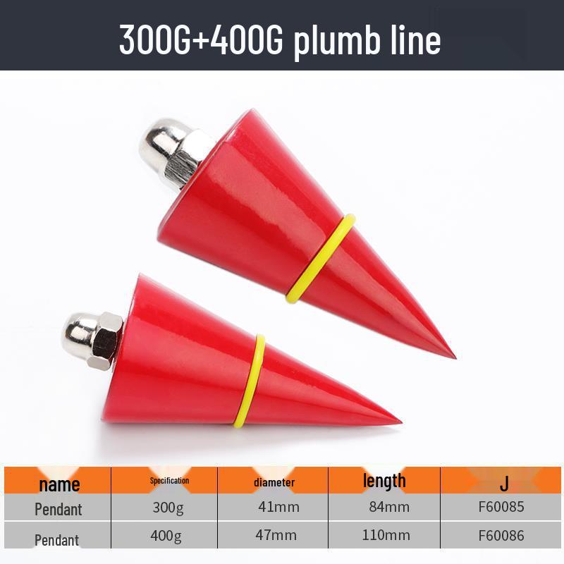 Auto-Retracting Magnetic Plumb Bob with V-Shaped Gyro for Precision Measuring