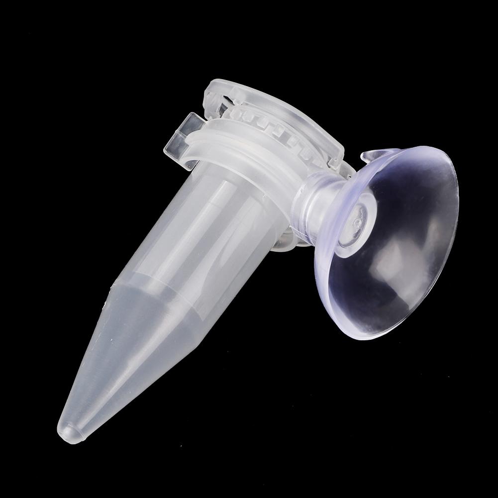 Durable Transparent Aquarium Shrimp Larvae Feeding Tube Fish Feeder for Freshwater Saltwater
