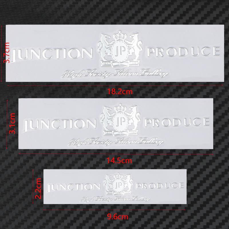 

1 шт., ультратонкие никелевые металлические наклейки JP VIP для салона автомобиля, наклейка на отделку стойки окна, наклейка на заднее ветровое стекло, авто 1pcs 9.6cm серебряный