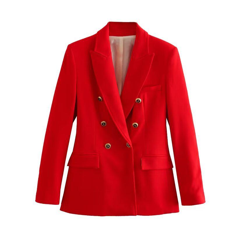 European & American Women's Slim-Fit Suit Jacket for Autumn/Winter 2024 - Style 9179