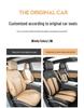 Galaxy L6 Car Seat Cover 2023 Model 1.5T - Full Surround Cushion for High & Low-End Models