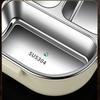 Sealed Lunch Container 304 Stainless Steel Picnic Box Portable Food Container  Worker