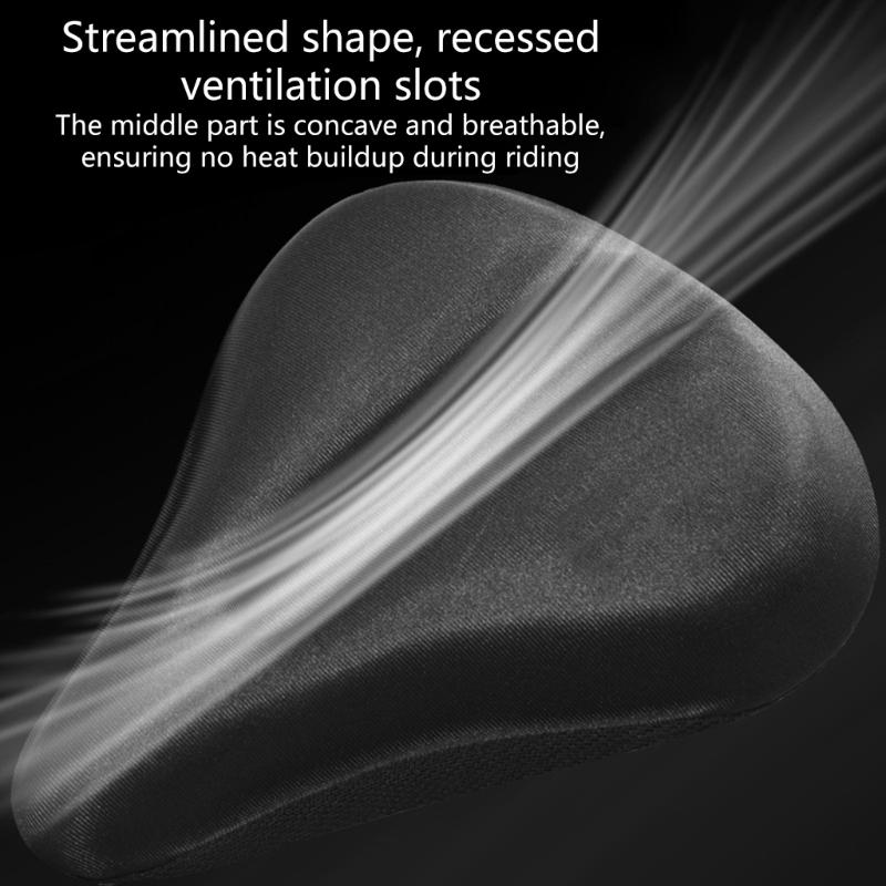 Waterproofed Bicycles Seated Cushions High Elasticities Comfortable Saddles for Mountain Folded City Bicycles