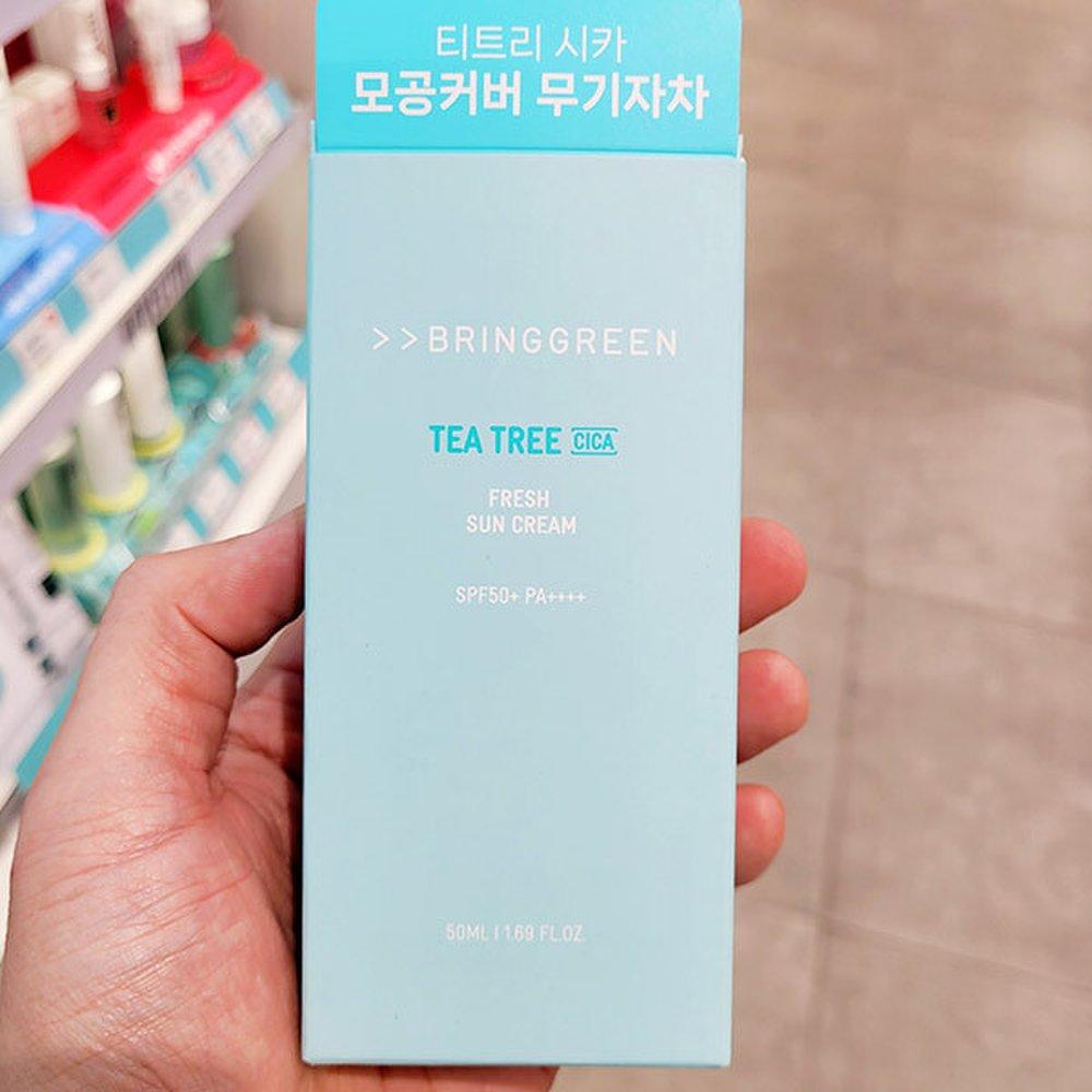 

Солнцезащитный крем Bringgreen Tea Tree Cica Fresh 50 мл