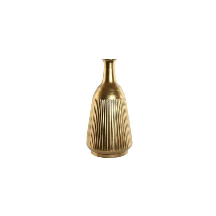 Vase moderne en métal doré - Home ESPRIT - 29x29x57,5 cm - Multicolore - Design contemporain - Décoration intérieure