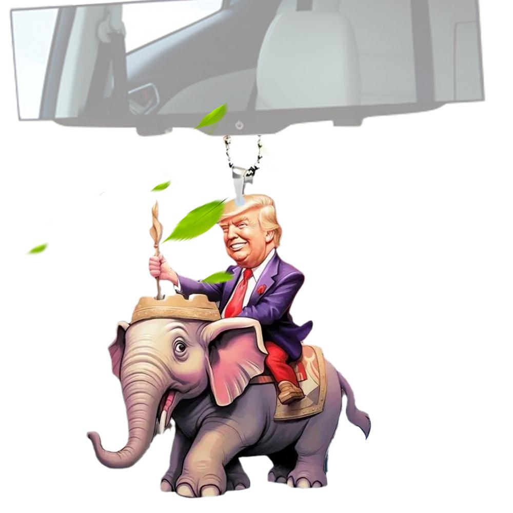 Car Ornament Charm 2D Acrylic Interior Decor Ornament Pendant For Auto Creative Car Suspension Decoration Car Interior