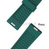 Silicone Soft Watch Band Quick Release Rubber Watch Straps 20mm 22mm Waterproof Diving Men Women Pin Buckle Watches Accessories