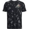 Under Armour Camiseta Masculina de Manga Curta com Estampa Total SS23 Preto 1377928-001