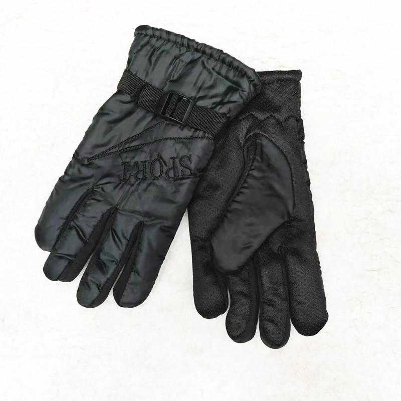 Outdoor Adult Warm Gloves Winter 2 Cotton Fleece Gloves Ski Motorcycle Riding