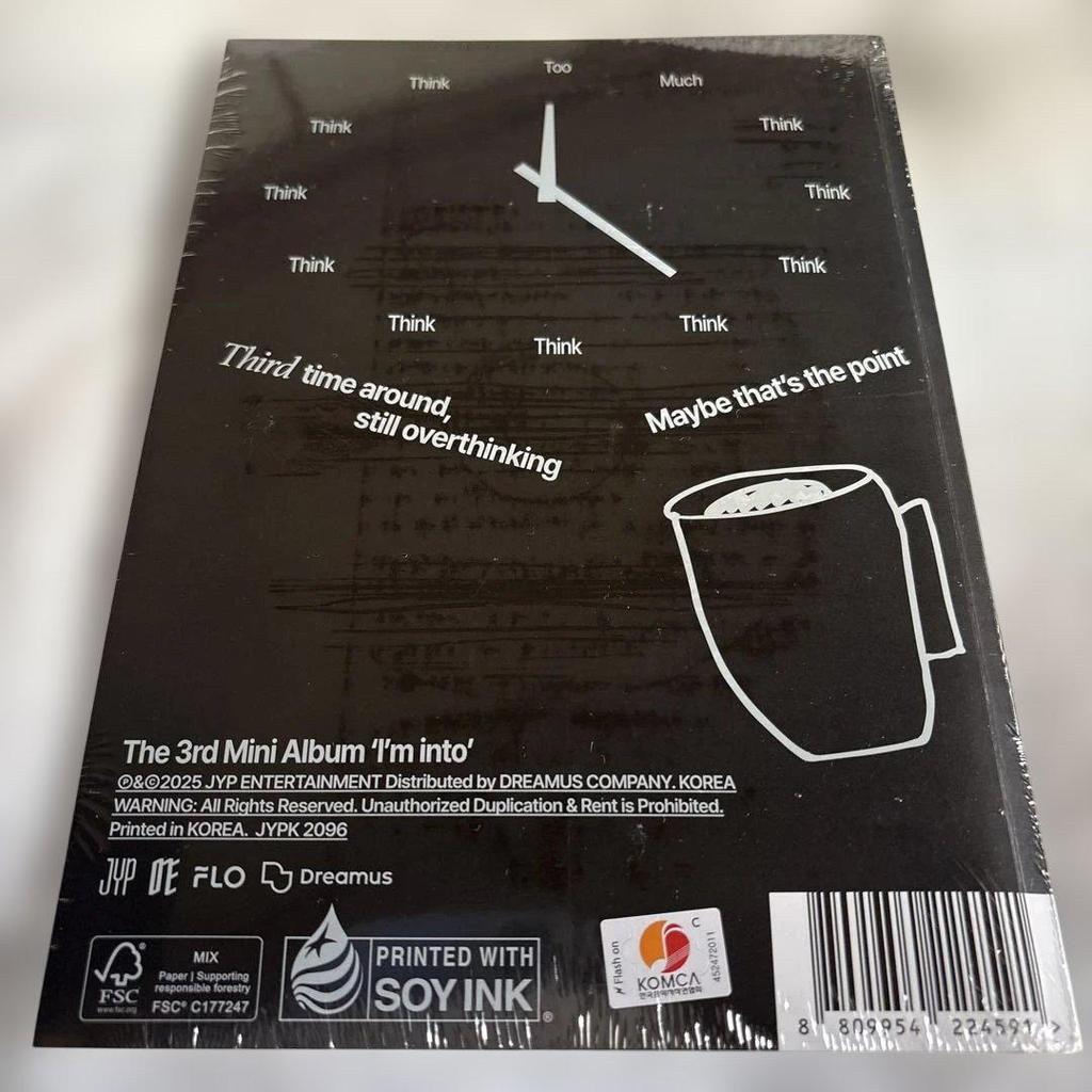 [USED] 2PM / 2pm Wooyoung Mini Album "I'm Into" Released in Korea