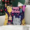 Cartoon animals Cushion Cover Inches Farmhouse Canticos Decor Home Throw Pillow Covers For Couch Decorations