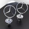 Zinc Alloy Car Front Hood Emblem Badge Accessories For Mercedes Benz AMG W213 W223 W240 W212 W222 W221 W211 W220 W210 W207 W140 QX3