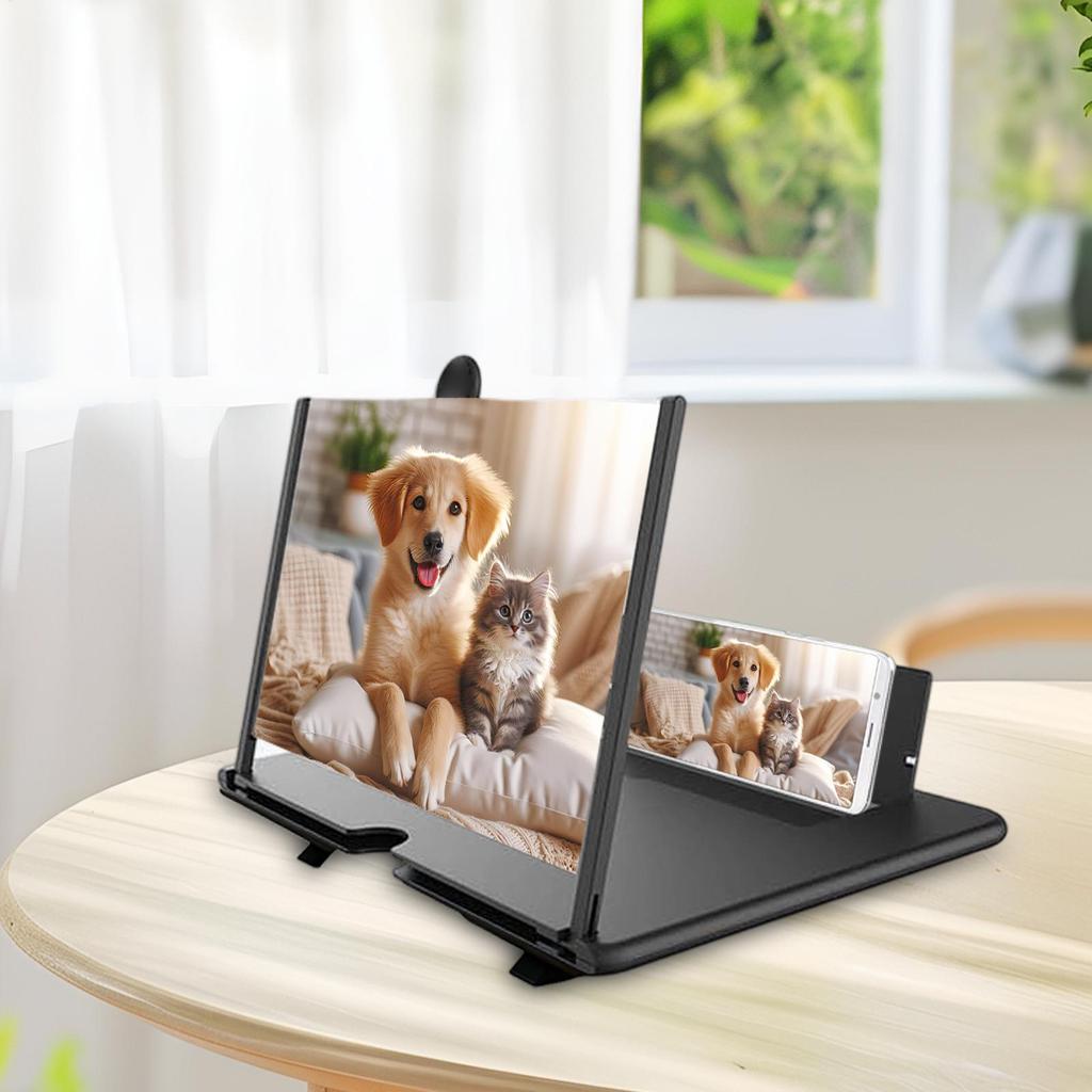 Cell Phone Screen Amplifier MobilePhone Holder MobilePhone HD Portable Phone Screen Video Magnifier Stand Bracket