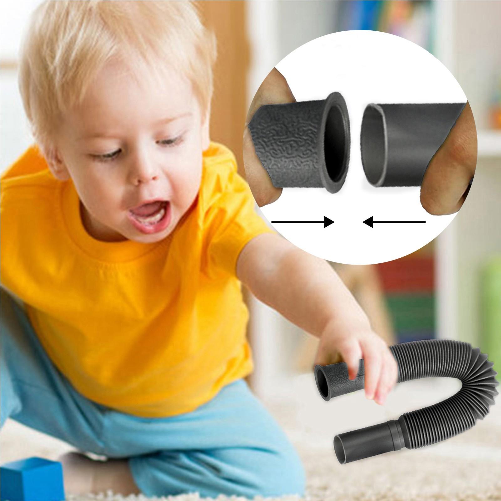 

Children s Vent Decompression Toy Telescopic Bellows Sensory Toy чёрный
