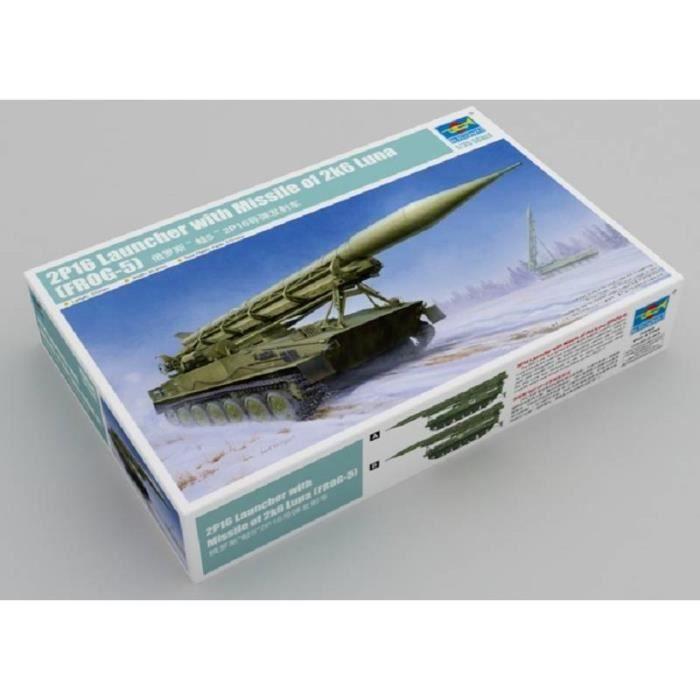 TRUMPETER - Maquette Char 2p16 Launcher With Missile Of 2k6 Luna (frog-5) Trumpeter 09545 1/35ème Maquette Char Promo - Ref : 8984