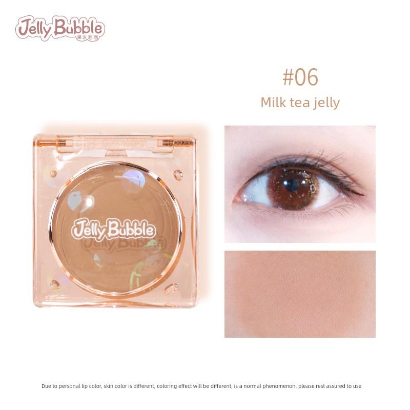 Jellybubble New Arrival Jelly Bubble Eye Shadow Pearlescent Earth Color Niche Style Brand Ins Genuine Goods Student Cheap