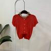 C S In The Room Women S De Noe CroChet Raglan Short Sleeve Knit Cardigan 4ColorS