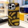 Pumpkin Yayoi Kusama Art For iPhone 17,16,15,14,13,12,11,Pro,Max,Plus,E,Air,Mini Anti Fall Black Matte Hard Bumper Phone Case