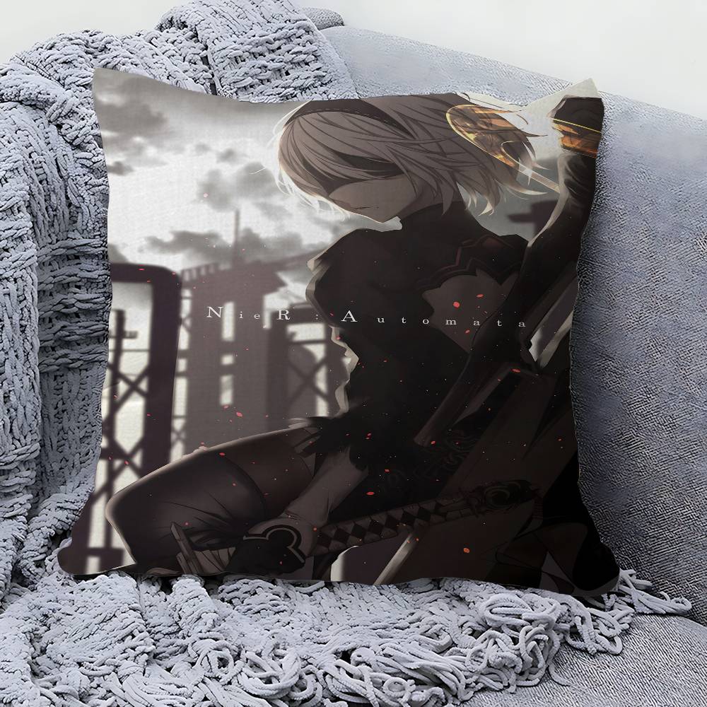 NieR Automata Personalized picture text home decorative pillows Household Gifts xcm