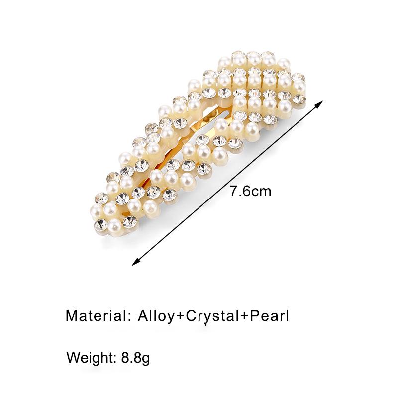 Épingle à cheveux en perles pour femmes, 12 styles, en alliage élégant, accessoires pour cheveux de fille, cadeau