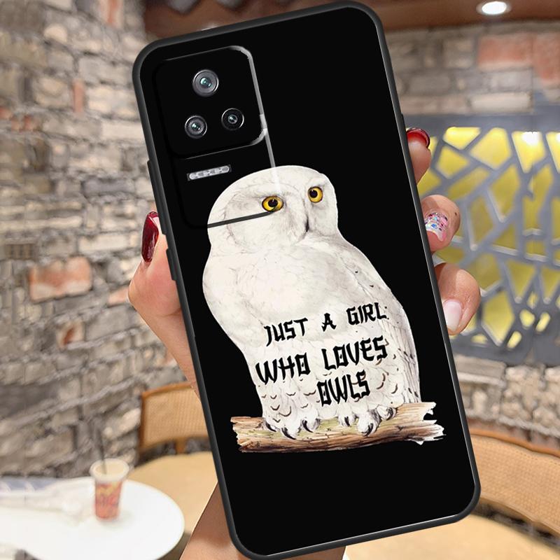 Cute Owls Case For Xiaomi 14T Pro 13T 11T 12T 13 14 15 Ultra POCO X6 X7 Pro X3 X5 M6 F5 F6 Pro Cover