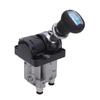 Dump Truck Control Valve With 3 Quick Connection Air Fitting 3 Holes 3 Working Position Proportional Control Valve for