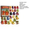 Christmas Fruit Dragon Advent Calendar 24 Days Dragon Collectible Ornament Xmas Countdown Calendar Box Holiday Party Gift