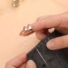 4PCS Sewing Thimble Vintage Finger Protector Antique Long Nail Thimble for Needlework Embroidery Tool Accessories